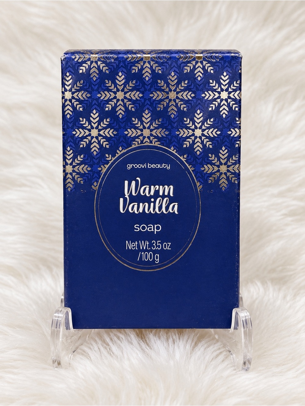 Groovi Beauty Warm Vanilla Soap Bar